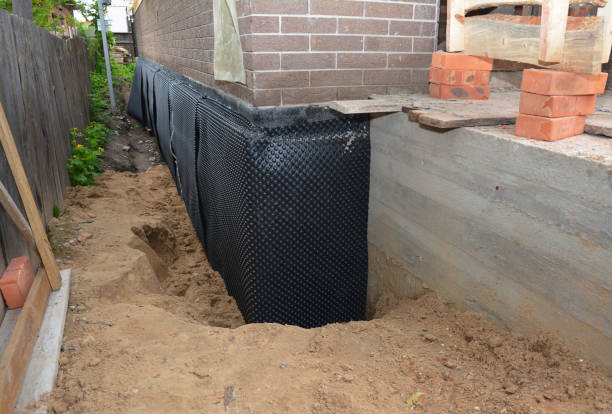 Crawl space vapor barrier installation in Hamilton, IL